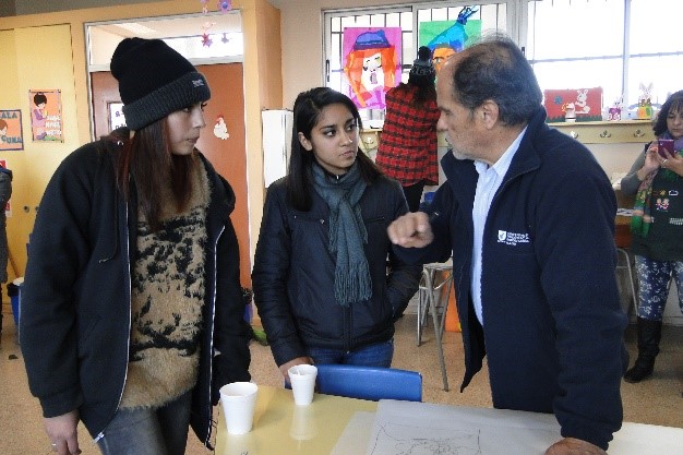 Curso de Extensión, Liceo Florencia Ferrari, comuna de Recoleta